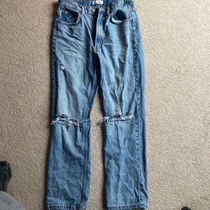 zara boyfriend jeans